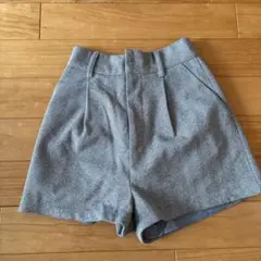 ヘリンボーン柄 ショートパンツ ハイウエストのサムネイル
