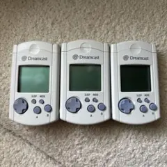 ドリームキャスト ビジュアルメモリ HKT-7000 3個セット