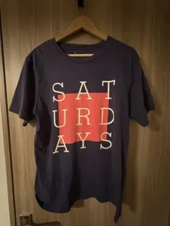 SATURDAYS SURF NYC Tシャツ L ネイビー