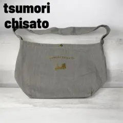 tsumori chisato 猫モチーフ トートバッグ グレー 大容量のサムネイル