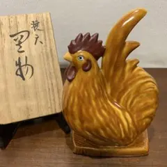 鶏の置物 鶏が古銭 縁起物 金運上昇、福運、魔除け（鎮宅） 風水 雑貨