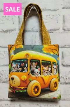 【最終SALE❢】❤トートバッグミニ❤ミニミニバック❤チワワ
