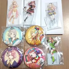 学園アイドルマスター　アクスタ　缶バッチ　学マスグッズ詰め合わせ　一番くじ