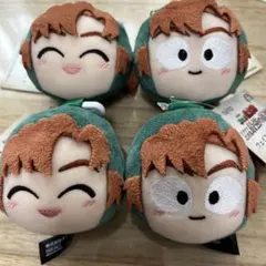 忍たま乱太郎 善法寺伊作 フェイスバッジvol.1 2種　4個セット