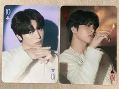 TREASURE ナイトガーデントランプ ジョンファン 2枚セット③