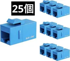 ◎RJ45 Cat6 キーストーンカプラー LAN ケーブル用 中継 コネクタ