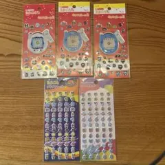 たまごっち　キラキラシール2とプチプチシール