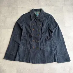 ロイスクレヨン　デニム　Gジャン　ステッチ　アウター　春夏　デニムジャケット