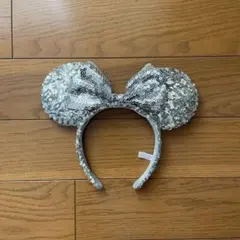 ディズニー シルバー ミッキー耳 カチューシャ