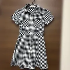 AIRLY momo キッズ ワンピース 140 チェック柄Aライン