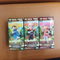 ハンターハンター ワールドコレクタブルフィギュア ハンター試験 vol.2 3種