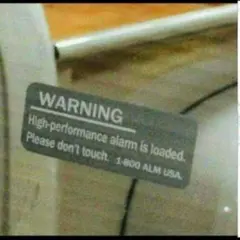 usdm jdm hdm ワーニング　ステッカー　シール