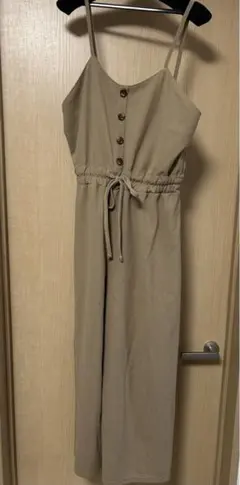 キャミサロペットベージュ