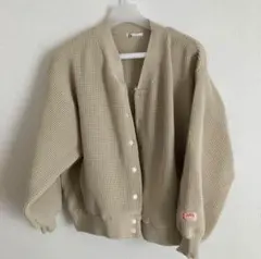 《JaVaジャバ コラボ》新触感！春まで使える軽量ワッフルニットカーディガン