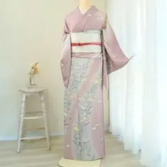 訪問着 セット4点 a211ip 正絹　卒業式　結婚式　七五三　お宮参り 作家物