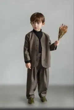 お値下げ＊riziere ブラウン スーツ