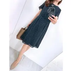 【美品✨】定価 28,000円❤️スーナウーナ✨サイズ34（S）洗えるワンピースのサムネイル