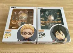 新品未使用　ハイキュー　ねんどろいど　フィギュア　セット　月島蛍　山口忠