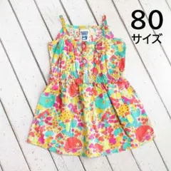 ★美品★ ノースリーブワンピース RUGGED WORKS【80サイズ】