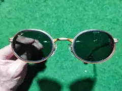 B&L Ray-Ban ラウンド サングラス ゴールドフレーム