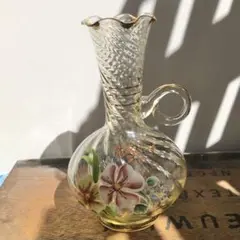 【貴重な逸品】　NARUMI ナルミ　ボーンチャイナ　総金彩花瓶　花器 貴重な逸品】 NARUMI ナルミ ボーンチャイナ 総金彩花瓶 花器