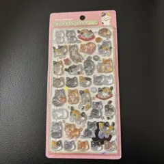 【正規品】BON BON DROPシール 和柄　和猫