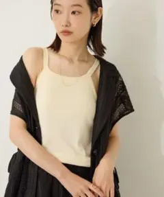 新品未開封　AMERICAN HOLIC 【カップ付き】アメスリタンクトップのサムネイル