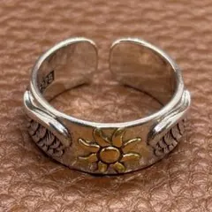 メキシカンジュエリー シルバー925 ナバホ ヴィンテージ リング インディアン