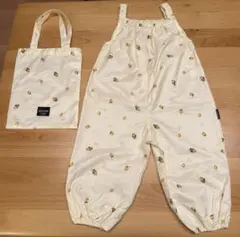 PUPPAPUPO プレイウェア 収納袋付き レモン柄　Mサイズ
