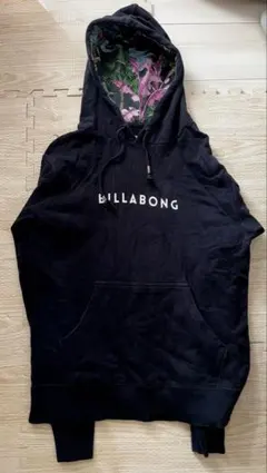 BILLABONG ブラック パーカー M