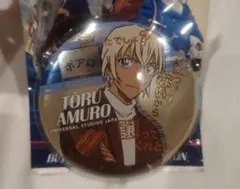 USJ コナン　缶バッチ　安室透