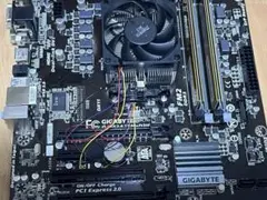 GIGABYTE FM2 マザーボード DDR3x2合計8GB