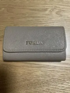 FURLA グレー キーケース