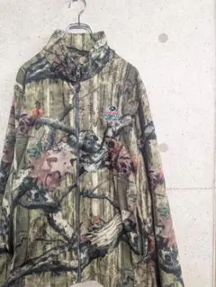 美品 ブラックアイパッチ リアルツリートラックジャケット L 刺繍ロゴ