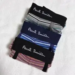 paulsmith ポールスミス ボクサーパンツ　3枚組 Sサイズ