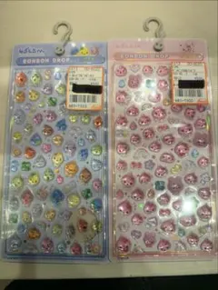 【正規品】 しずくちゃんボンボンドロップシールミニ　うるおい なかまたち 2種類