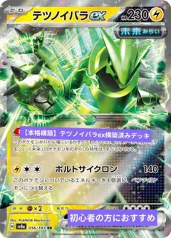 【本格構築】テツノイバラex構築済みデッキ　ポケモンカード　ポケカ