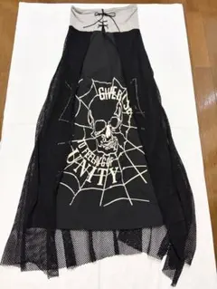 DISTURBIA❤️漢字 スカル ロングタンクトップ ワンピース - メルカリ