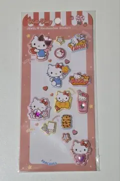 【正規品】ジュエルマシュマロステッカーズ/ハローキティ/お裾分け