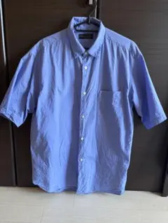 FREAK'S STORE オーバサイズ半袖シャツ ブルー S