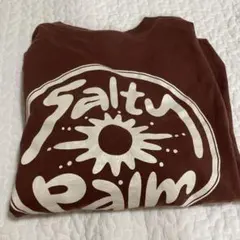 Salty Palm 長袖カットソー ブラウン XL 訳あり