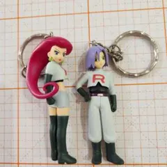 ポケットモンスターXY WE AREロケット団 ムサシ&コジロウ キーホルダー