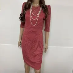 大きめサイズ2XL♡ 新品大人気♡デザインレースワンピース
