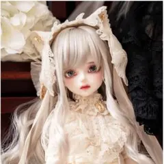 DOLK 白猫zuzana Myoudoll おまけワンピース&ボンネット