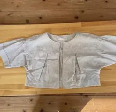 H BEAUTY&YOUTH UNITED ARROWS麻半袖の麻ボレロ