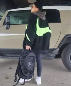 Sサイズ　ビッグスウォッシュ フルジップ リバーシブル　ボアジャケット