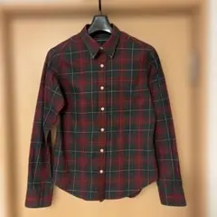 RALPH LAUREN SPORT チェック柄 長袖シャツ 7号