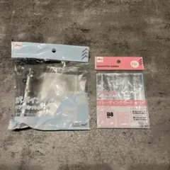 ダイソー 3穴バインダー B8 リフィルセット シール帳 10枚 平成女児