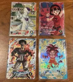 ドラゴンボール　スーパーダイバーズ　カード4枚セット