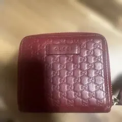 Gucci GGパターン レザー 二つ折り財布